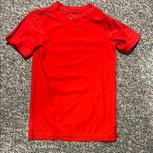 Primary Vibrant Red Short Sleeve Rashgaurd